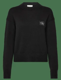 CK EMBRO BADGE SWEATER - Stickat