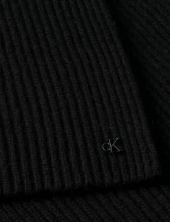 CK METAL WOOL RIB SCARF - Halsdukar