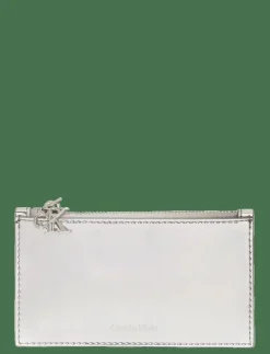 CK METALLIC 6CC ZIP CARDCASE - Korthållare
