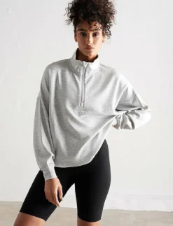 Comfy Modal Half Zip - Skjortor