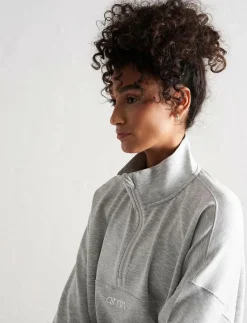 Comfy Modal Half Zip - Skjortor