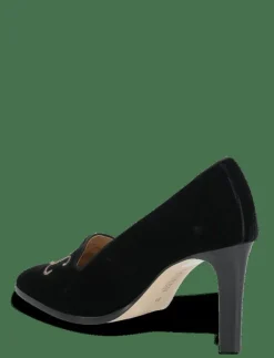 Corah Embroidered-Logo Velvet Pump - Klassiska pumps