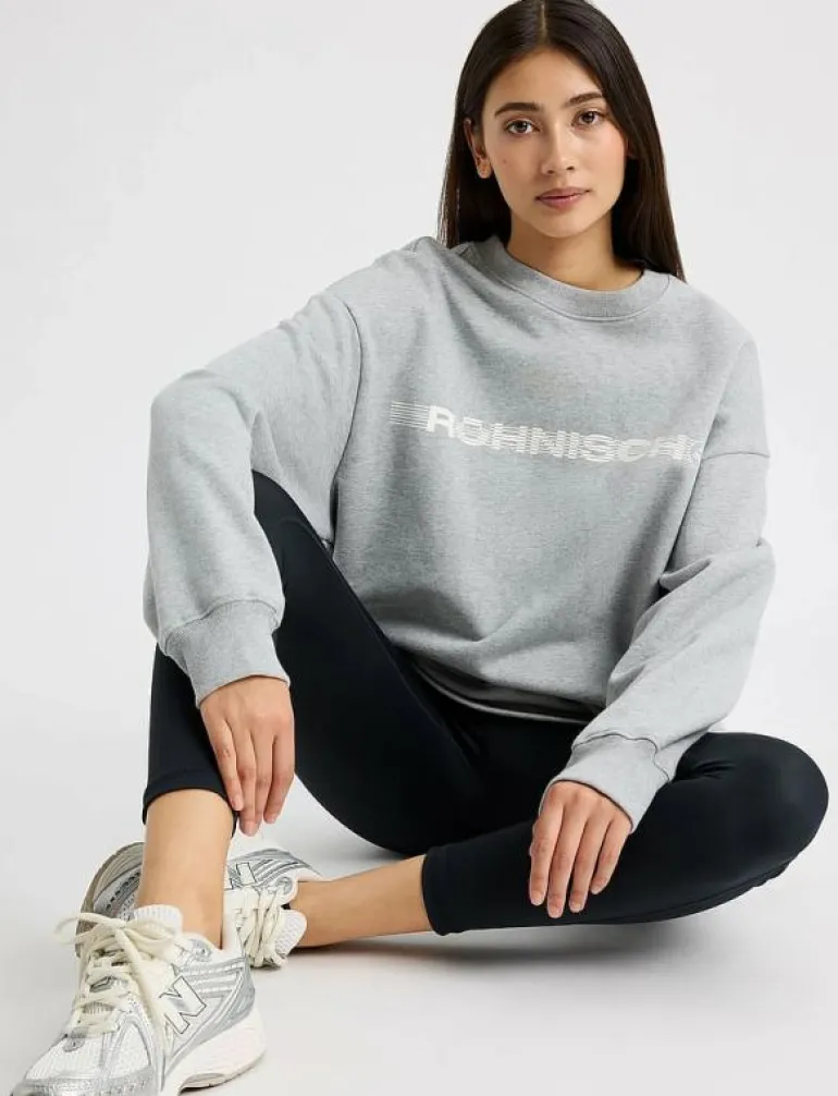 Cotton Emblem Sweatshirt - Sweatshirts