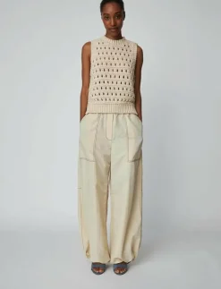 Cotton Stitch Vest - Stickade västar