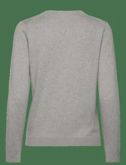 COTTON V-NECK - Stickat