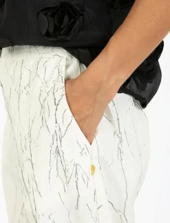 Crinkled suit pants - PETRA fit - Vida byxor