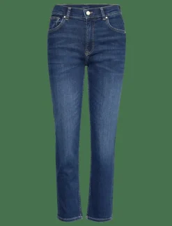 CROPPED SLIM STRETCH JEANS - Slim jeans