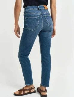 CROPPED SLIM STRETCH JEANS - Slim jeans
