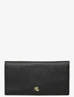 Crosshatch Leather Slim Wallet - Plånböcker