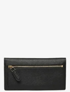 Crosshatch Leather Slim Wallet - Plånböcker