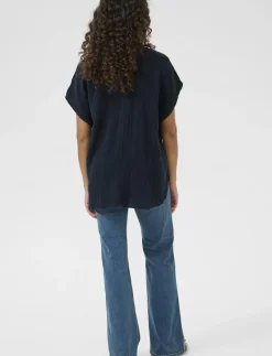 CUmyra Elina SS Shirt - Kortärmade skjortor