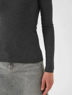 DagnaIW Melange T-Shirt LS - Långärmade toppar