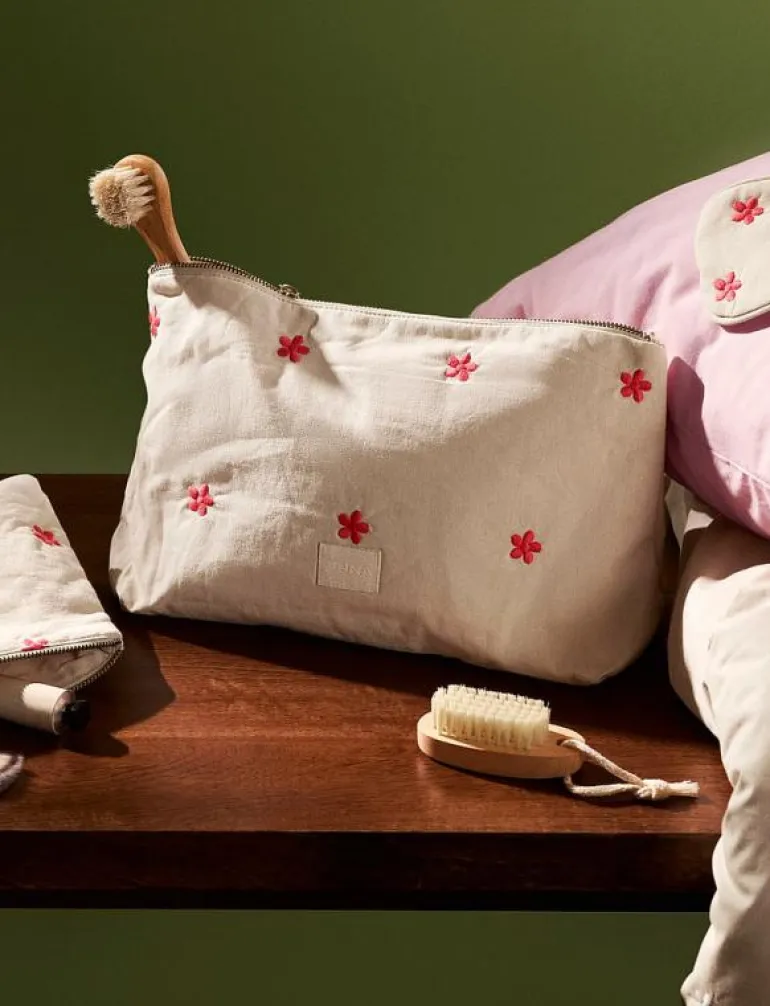 Daisy Dodo Sleeping mask sand/red - Sovmasker