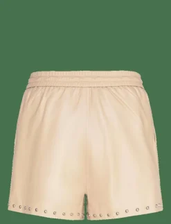 Dante6-Ginger studded leather shorts - Skinn shorts