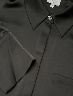 Dante6-Louda satin long shirt - Långärmade