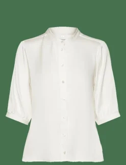 Dante6-Vaila silk scarf bow blouse - Kortärmade blusar