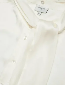 Dante6-Vaila silk scarf bow blouse - Kortärmade blusar