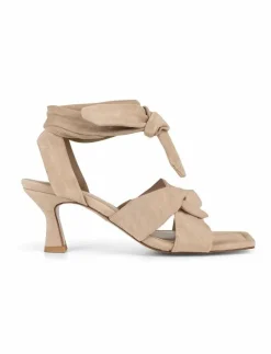 Dante6-Ziya heeled suede sandals - Sandaler