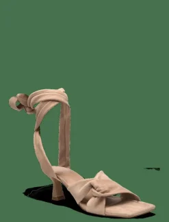 Dante6-Ziya heeled suede sandals - Sandaler