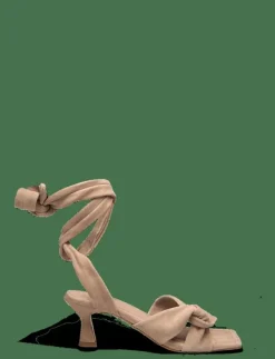 Dante6-Ziya heeled suede sandals - Sandaler