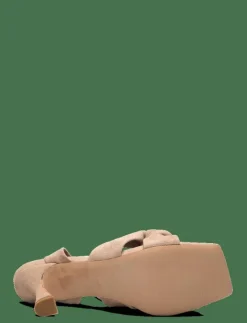 Dante6-Ziya heeled suede sandals - Sandaler