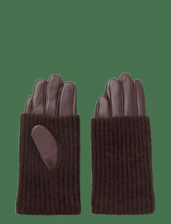 Day Leather Knit Glove - Fingervantar