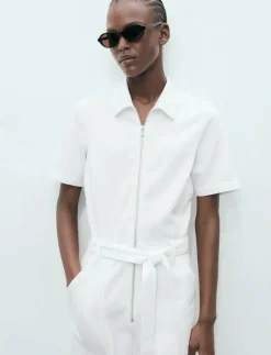 Denim jumpsuit belt - Jumpsuits