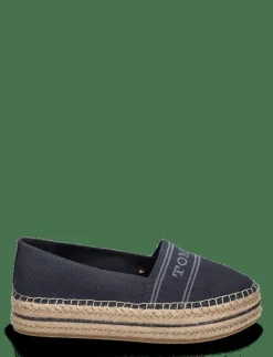 DENIM PLATFORM ESPADRILLE - Platta espadriller