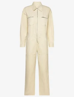 Denim zipper jumpsuit - Jumpsuits