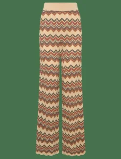 Ditte flared knitted pants - Byxor