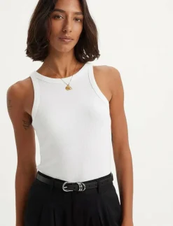 DREAMY TANK WHITE + - Linnen