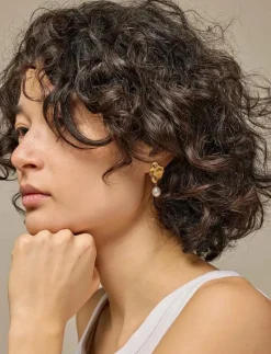 Earring, Caia Large - Hängande örhängen