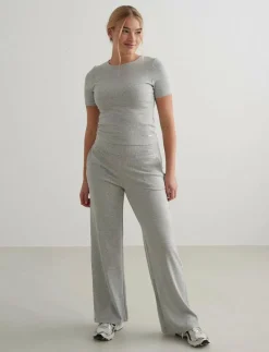 Ease Ribbed Wide Pants - Casual byxor