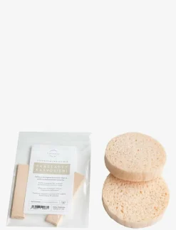 Ecological cleansing sponge 2 pcs - Ögonsminkborttagning