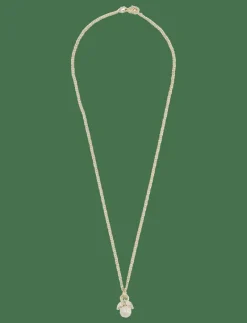 Eira pearl pendant neck 50 g/white - 50 cm - Kedjehalsband