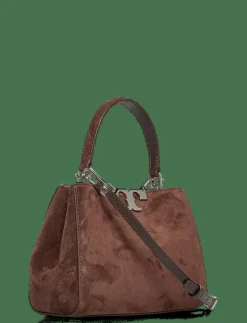 Eleanor Suede Mini Satchel - Handväskor