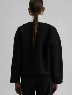 Elia Cropped wool blend jacket - Ulljackor