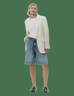 Elijah Shorts  Blue Soft Denim - Jeansshorts