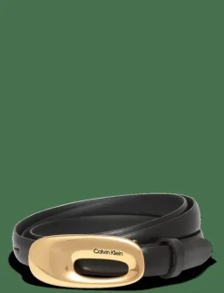 ELONGATED CHUCNHY BUCKLE 15MM - Skärp