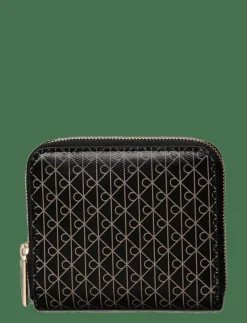 EMBLEM AOP SQUARE ZIP AROUND - Plånböcker