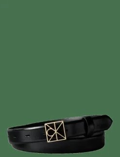 EMBLEM BUCKLE 25MM FIXED SMOOTH - Skärp