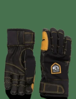 Ergo Grip Active - 5 finger Black/Black - Fingervantar