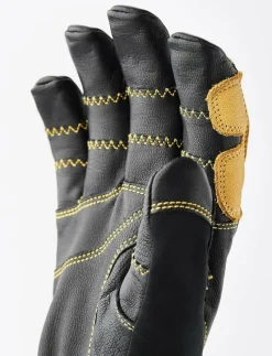 Ergo Grip Active - 5 finger Black/Black - Fingervantar