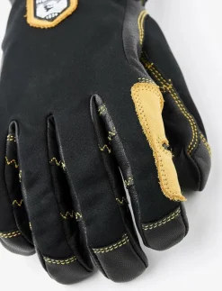 Ergo Grip Active - 5 finger Black/Black - Fingervantar