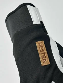 Ergo Grip Active Wool Terry - 5 finger Black/Offwhite - Fingervantar