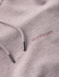 ESSENTIAL LOGO OVERDYED HOODIE - Huvtröjor