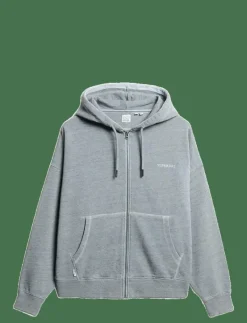 ESSENTIAL LOGO OVERDYED ZH - Huvtröjor