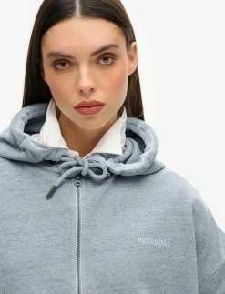 ESSENTIAL LOGO OVERDYED ZH - Huvtröjor