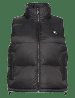 ESSENTIAL MIDWEIGHT PUFFER VEST - Vadderade västar