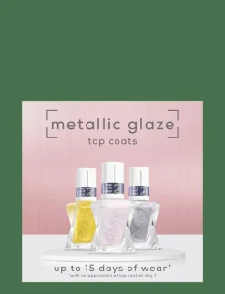 essie gel couture specialeffekt nagellack 565 crushed gold 13,5 ml - Topplack
